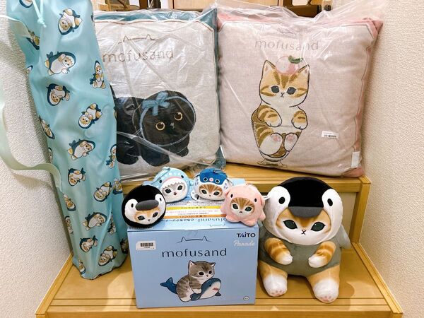 mofusand モフサンド 海の生き物にゃんシリーズ & クッション 9点