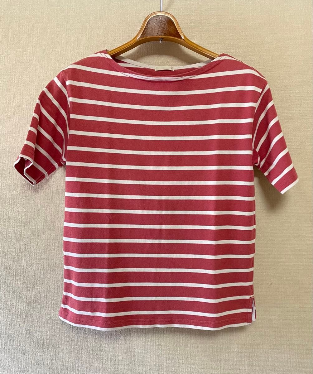 GU ボーダー カットソー　M