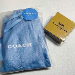 COACH リラックスキット3点セット&メモパッド 新品未使用