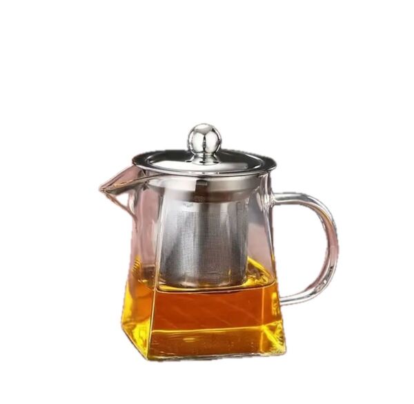 耐熱ガラス製 ティーポット 茶こし付き 350ml