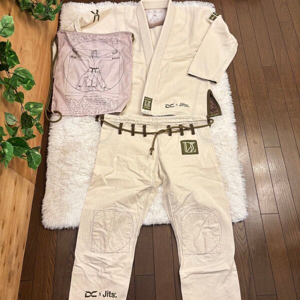 【美品】ブラジリアン柔術衣 道着 A1 柔術マガジンJDojo Chimpコラボ