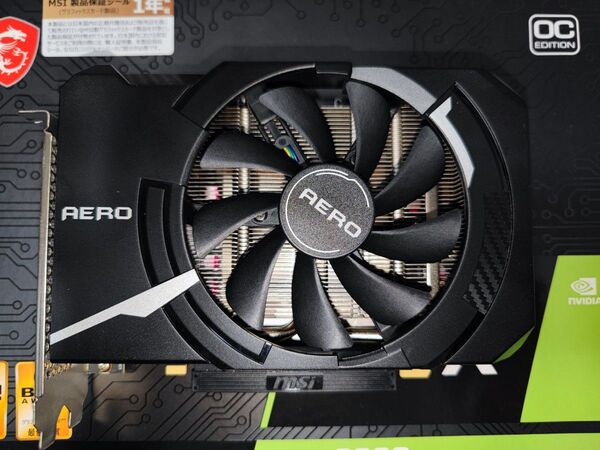 【1TB SSD付】MSI GeForce RTX3060 AERO ITX 12GB OC +SATA SSD1TB