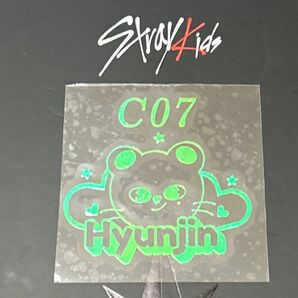 stray kids ペンライト用 ステッカー ヒョンジン ①