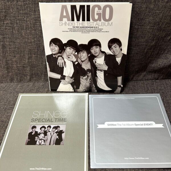 SHINee THE 1st ALBUM AMIGO リパッケージ CD 韓国版