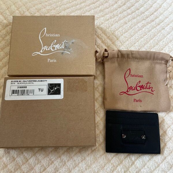 中古品Christian Louboutan ParisのカードケースChristian