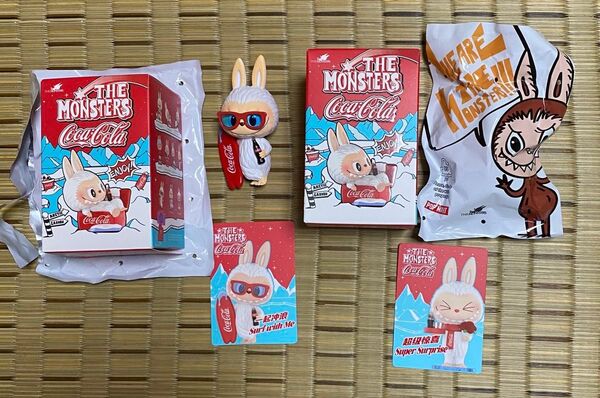 (土日限定価格有り)THE MONSTERS コカコーラシリーズ (2体)