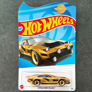 【新品未開封】バースデイ 限定 ホットウィール ディマッチーニ ヴェローチェ ゴールドカー