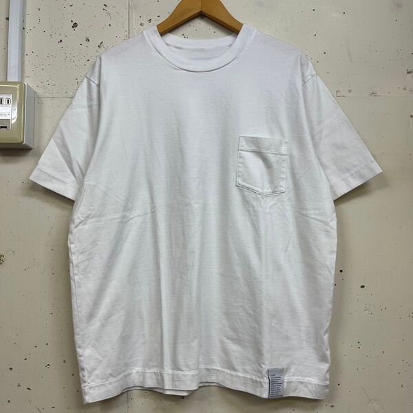 CITERA シテラ ポケット 半袖 Tシャツ 白 ホワイト サイズM メンズ クルーネック Tee