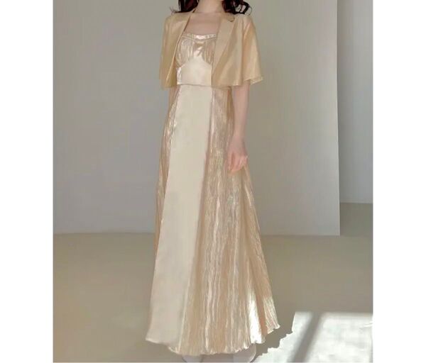 【新品】リゼクシー ドレス ワンピース 結婚式 二次会 パーティドレス キャバドレ イブニングドレス