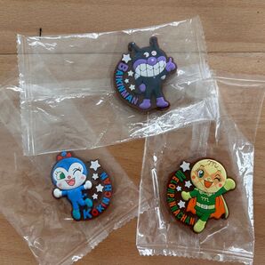 アンパンマン コキンちゃん ばいきんまん シリコンおもちゃ3個セット
