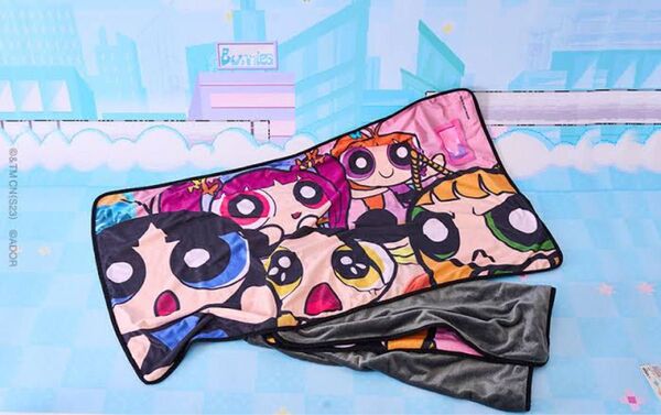 newjeans パワパフ コラボグッズ ブランケット 膝掛け kpop THE POWERPUFF GIRLS