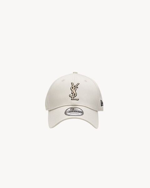 Saint Laurent ×New ERAコラボ キャップ 帽子 白