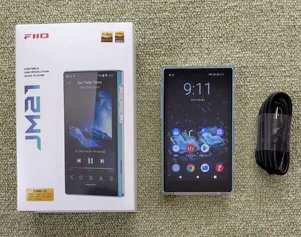 4月22日購入 FIIO JM21 デジタルオーディオプレイヤー