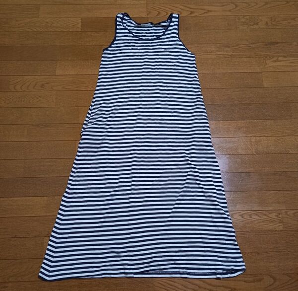 ノースリーブ ロングワンピース FREEサイズ