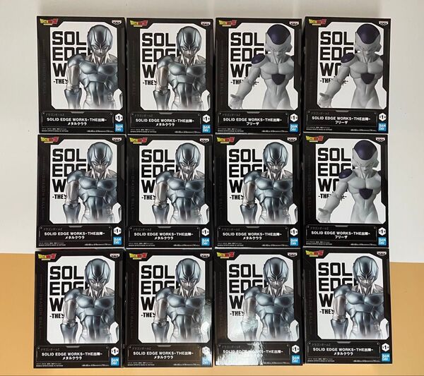 ドラゴンボールZ SOLID EDGE WORKS THE出陣 12点(2種)メタルクウラ、フリーザ