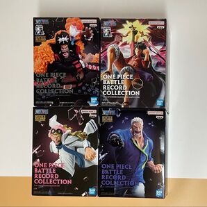 ワンピースBATTLE RECORD COLLECTION 4種セット