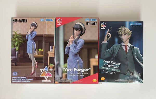 「SPY×FAMILY」Luminasta 3種セット ロイド・フォージャー、ヨル・フォージャー (2種)