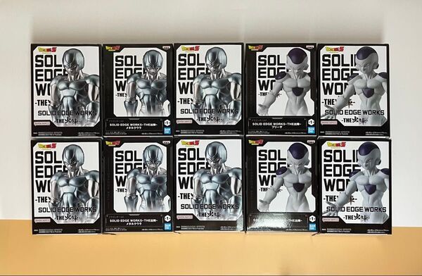 ドラゴンボールZ SOLID EDGE WORKS THE出陣 10点(2種)メタルクウラ、フリーザ