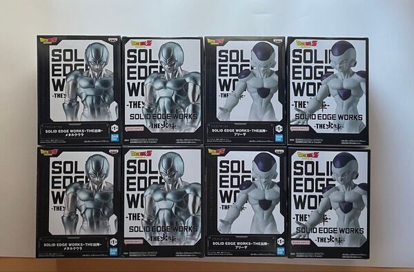 ドラゴンボールZ SOLID EDGE WORKS THE出陣 8点(4種)メタルクウラ、フリーザ