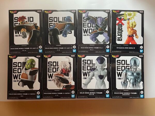 ドラゴンボールZ SON GOKU Ⅳ、SOLID EDGE WORKS-THE出陣 8種
