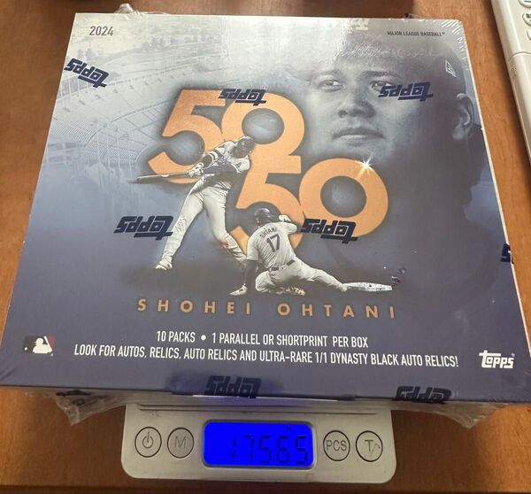 Shohei Ohtani 50/50 ボックス 大谷翔平 Topps 50 未開封シュリンク付