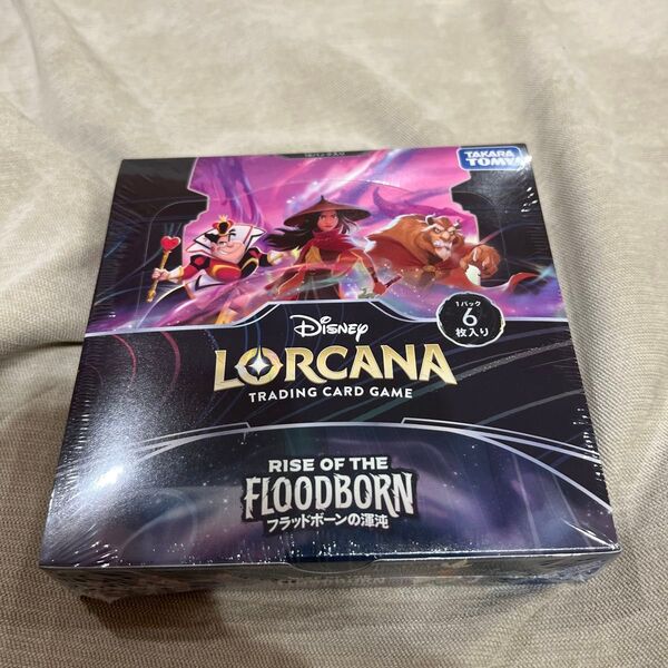 【未開封BOX】 ディズニーロルカナTCG 日本語版 ブースターパック フラッドボーンの渾沌 佐賀