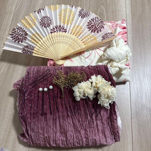 浴衣 大人用 祭り セット 最終値下げ!!
