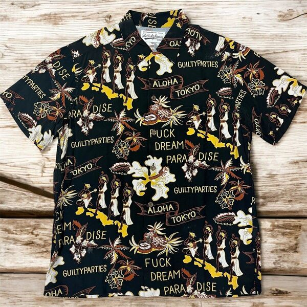 WACKO MARIA ワコマリア HAWAIIAN SHIRT アロハ XL 総柄 アロハシャツ
