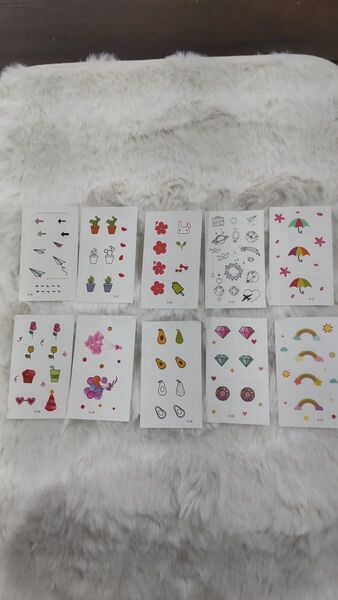 タトゥーシール 新品 10枚セット No.⑤