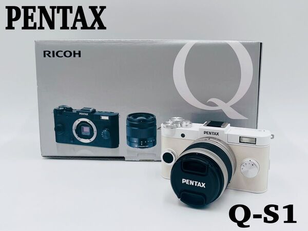 【美品】PENTAX Q-S1 ズームレンズキット ミラーレス一眼カメラ