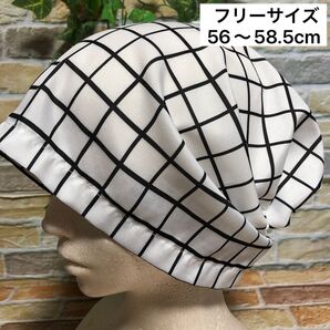 バンダナキャップ バンダナ帽子 ヘアキャップ ケア帽子 保護帽子 三角巾 抗がん剤治療 化学療法 放射線治療 抜け毛 脱毛 手術
