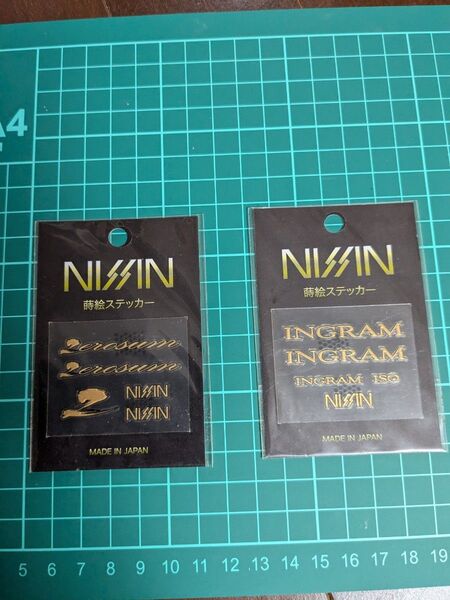 宇崎日新 イングラム ゼロサム 蒔絵 ステッカー