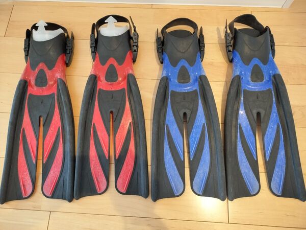 TUSA X-PERT ZOOMダイビングフィン S〜XSサイズ 2 ペアセット