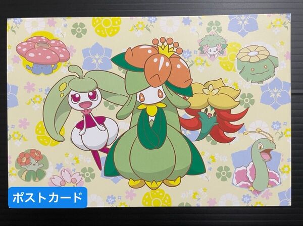 ポストカード集合(アママイコ&ドレディア&ヒメンカ) 月替わりポストカード 「ポケットモンスター」 ポケモンセンターオンライン