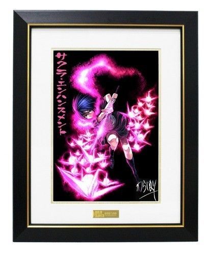 ミストグラフ ニンジャスレイヤー Feat.わらいなく ヤモト・コキ 直筆サイン 複製原画 キャラファイングラフ