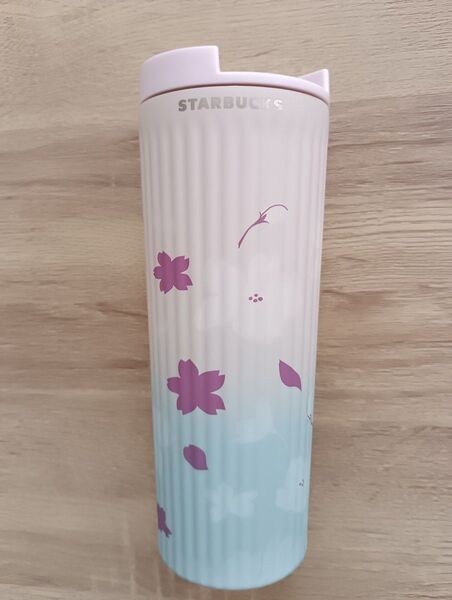 SAKURA2021ステンレスタンブラー プリーツ 未使用品 Starbucks スターバックスコーヒー