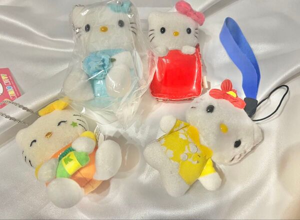 平成 キティ レトロ マスコットキーホルダー