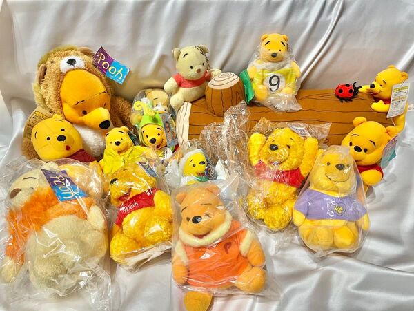 ディズニー くまのプーさん プライズ品 タグ付き まとめ売り ぬいぐるみ