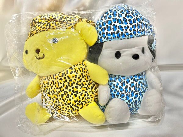 サンリオ ポチャッコ ポムポムプリン ヒョウ柄 ぬいぐるみ