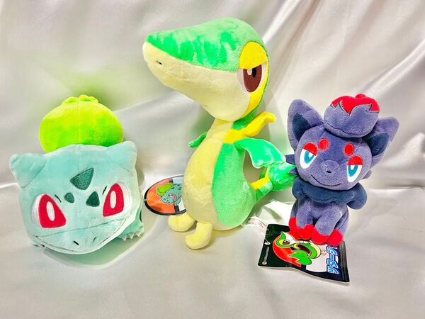 ポケモン ぬいぐるみ3体セット タグ付きあ