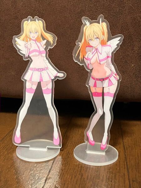 2.5次元の誘惑 天使空挺隊verリリエルアクリルスタンド 2種セット 15cm