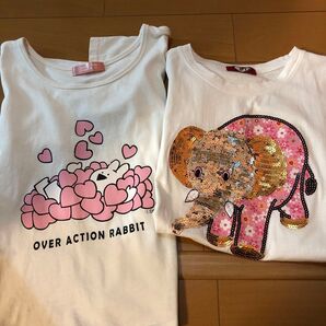 半袖Tシャツ2枚セット150cm