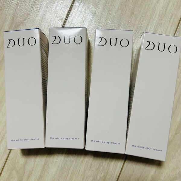 DUO デュオ ザ Wクレイクレンズ 洗顔料 80g×4本