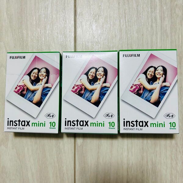 富士フイルム インスタックスミニ チェキフィルム 30枚 instax mini インスタントフィルム チェキフイルム