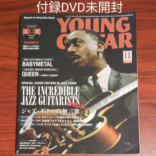 YOUNG GUITAR (2016年11月号) 月刊誌/シンコーミュージック ヤングギター