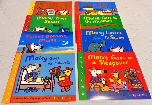 大人気のMaisy First Experience メイシーちゃんセット 8冊英語絵本 洋書 多読 外国語絵本 音声付き