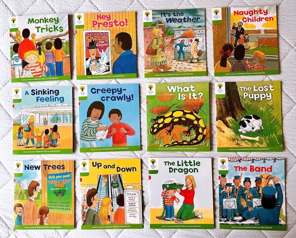 ORT 12冊 Oxford Reading Tree Stage2 音声付き 英語絵本 洋書 オックスフォード 英語 教材 多読