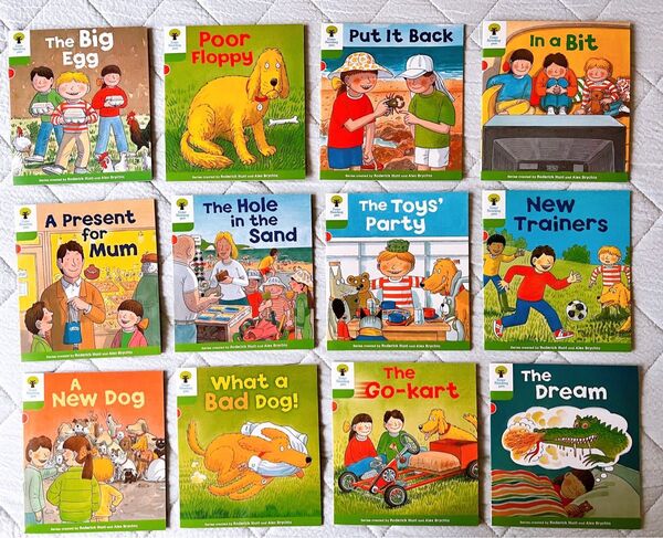 ORT 12冊 Oxford Reading Tree Stage2 音声付き 英語絵本 多読 洋書 教材 多読