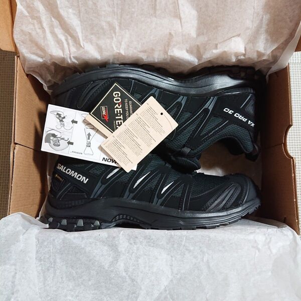 SALOMON サロモン XA PRO 3D ゴアテックス 25.5 ㎝ GORETEX シューズ ブラック スニーカー