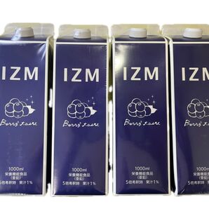 IZM 酵素ドリンク ベリーベリー ブルーベリー味 4本セット